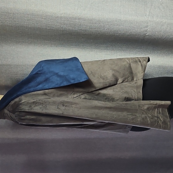 ADORE BLUE/GRAY MOTO-STYLE JACKET SIZE XL - Picture 6 of 9